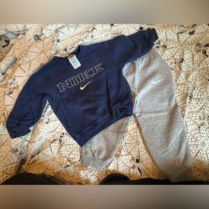 90s Vintage Nike 3T Set Sweatshirt Sweatpants